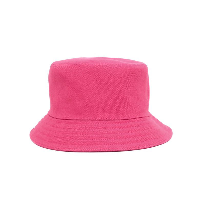 Hermes Fred Bucket Hat Pink Red Size 58 Apparel — view 2