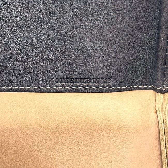 Loewe Tote Bag Beige Brown Anagram Suede Leather — view 9