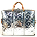 Louis Vuitton Business Bag Neo PDV Porte Documents Voyage Leather Silver — view 2