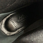 Hermes Volver Boots Short Shoes Fabric Leather Black Sock — view 7