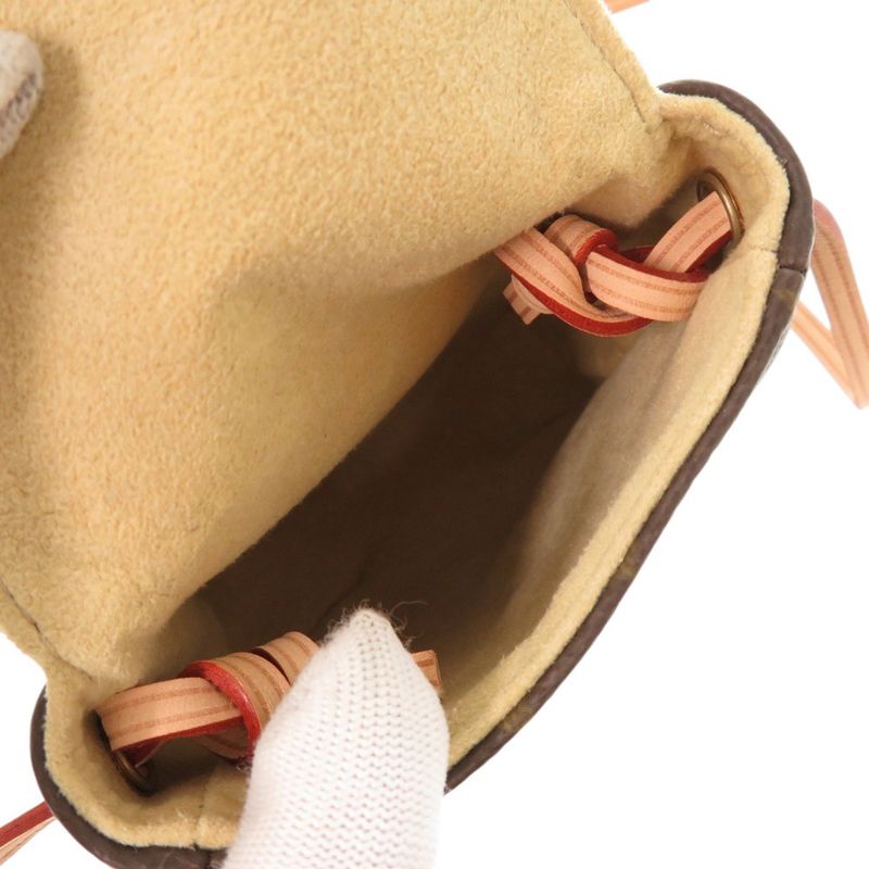 Louis Vuitton Pochette Cancun Monogram Brown Shoulder Bag 0657 — view 7