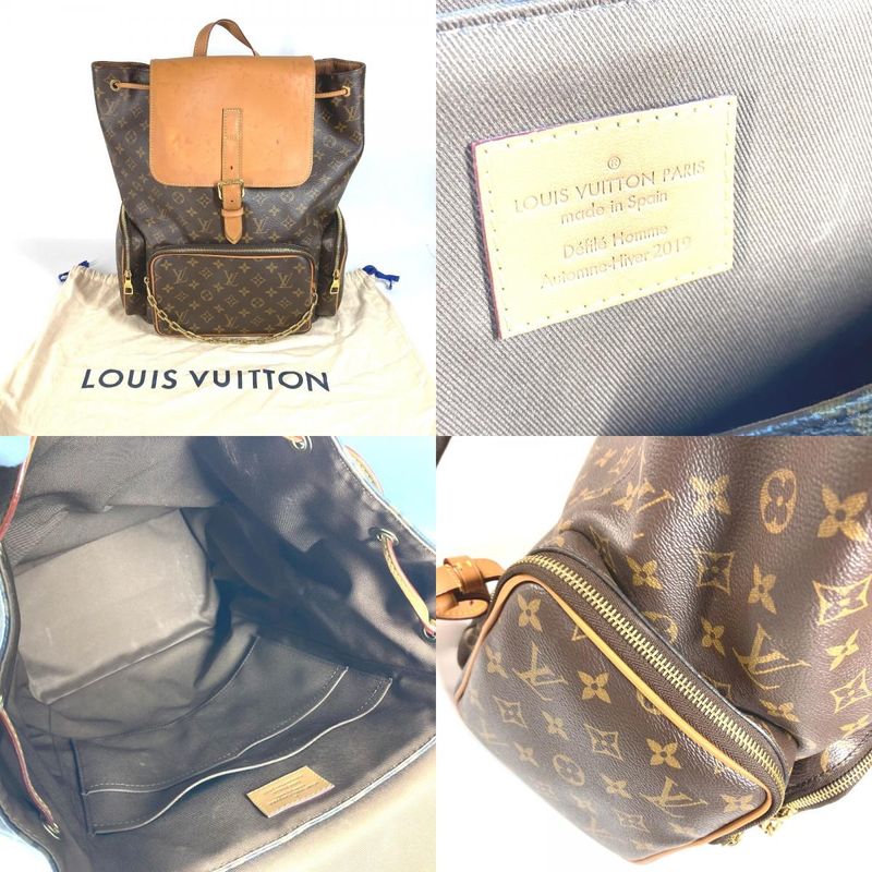Louis Vuitton Backpack Trio Monogram Canvas Brown — view 9