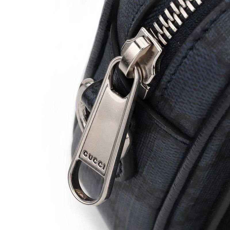 Gucci Shoulder Bag Ophidia Navy Black — view 9