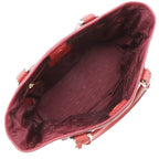Loewe 2-Way Shoulder PIEL Vacuna Cowhide 318.32 C86 Leather Red Handbag — view 5