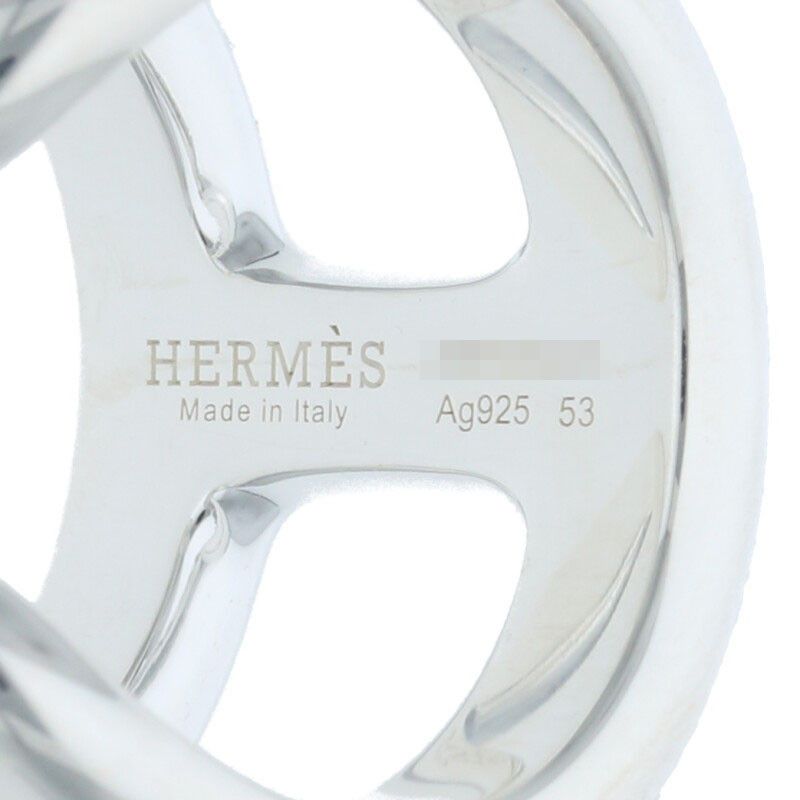 Hermes Osmose GM Silver Ring 53 13 — view 4