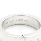 Hermes Ring Hera Cles S Silver 925 48 SV AG H Motif — view 5