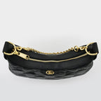 Gucci GG Matelasse Shoulder Bag Black Hand Clutch 3-Way Leather — view 7