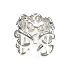 Hermes Chaine D'ancre GM Ring Size 46 AG 925 Silver — view 4