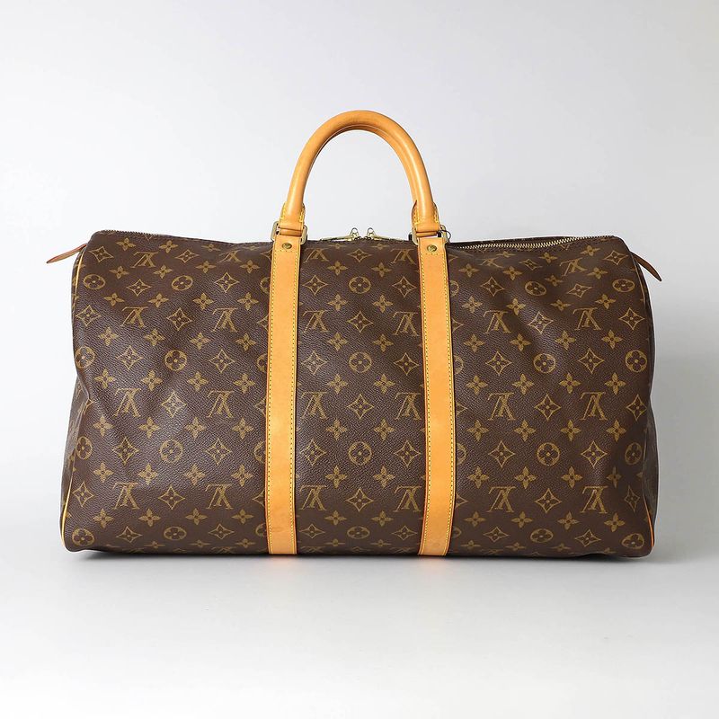Louis Vuitton Boston Bag Keepall 50 Brown — view 2