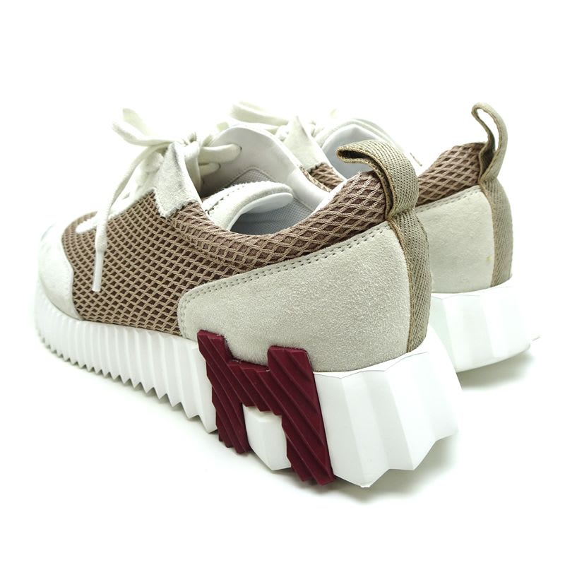 Hermes Beige Size 23.5 Sneakers — view 4