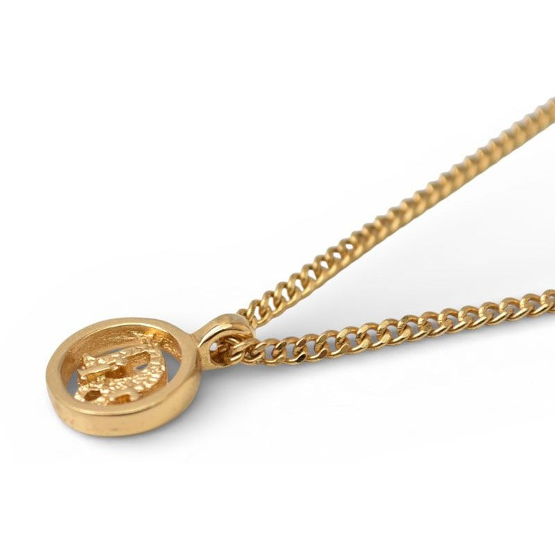 Christian Dior Necklace Logo Circle — view 5
