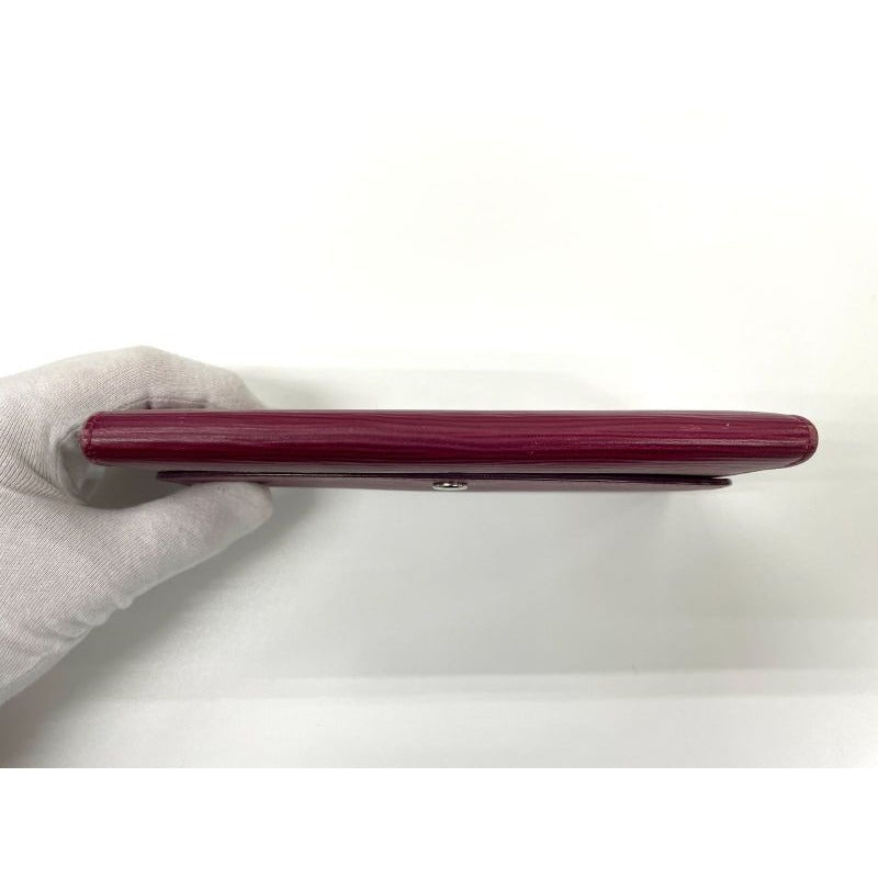 Louis Vuitton Epi Portefeuille Emilie Zipper Long Wallet Bordeaux — view 4