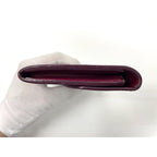 Louis Vuitton Epi Portefeuille Emilie Zipper Long Wallet Bordeaux — view 6