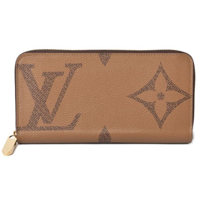 Louis Vuitton Wallet Long Zippy Monogram Giant Reverse