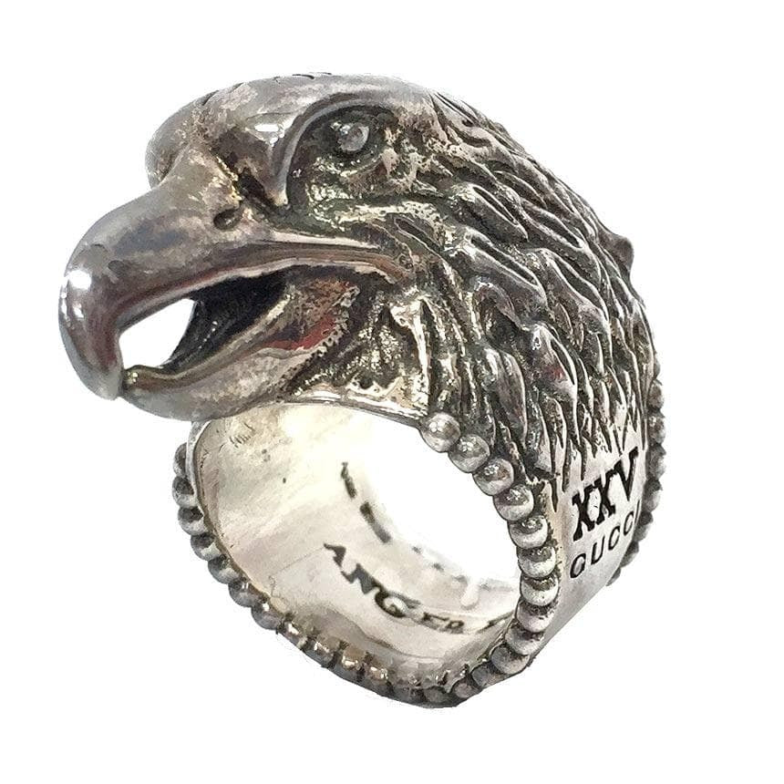 Gucci Anger Forest Ring Eagle Head Aq4634 — view 2