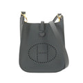 Hermes Evelyne Series 16 TPM Epsom Vert Mangrove Shoulder Bag Gold