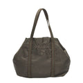 Prada Br0977 Logo Embroidered Tote Khaki