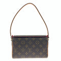Louis Vuitton Monogram Recital Handbag Brown