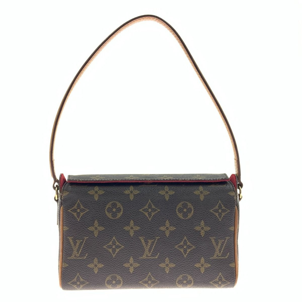 Louis Vuitton Monogram Recital Handbag Brown