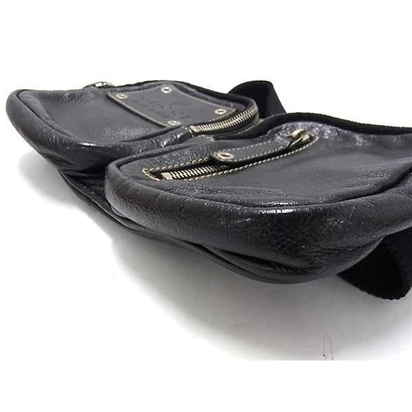 Gucci Body Bag Black Leather — view 5