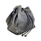 Chanel Shoulder Bag Lambskin Black Gold — view 2