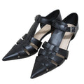 Christian Dior Sauvage Leather Gurkha Sandals 36 1/2