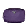 Prada Pouch Purple Malva Vala Case Nylon 42 Simple