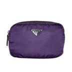 Prada Pouch Purple Malva Vala Case Nylon 42 Simple