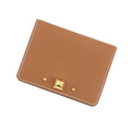 Hermes Card Case Medallion Gold Vo Madame