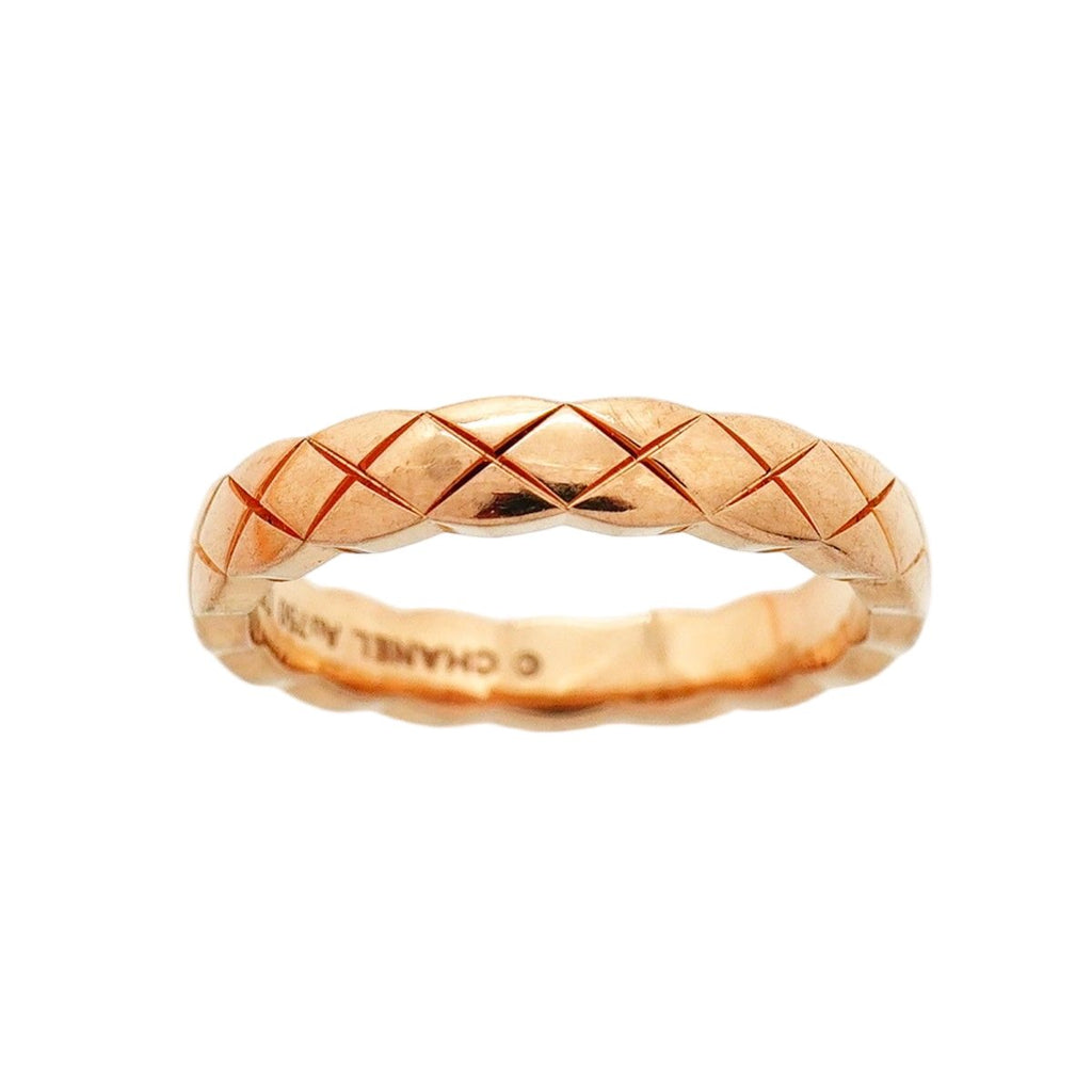 Chanel Ring Coco Crush Beige Gold 18k Pink — view 2