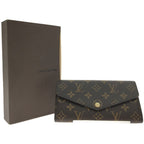 Louis Vuitton Long Wallet Monogram Portefeuille Sarah Rose Ballerine