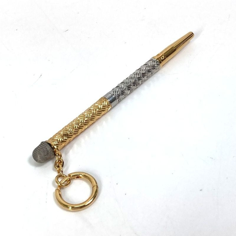 Fendi Earrings Scribble Pen Metal Silver — view 2