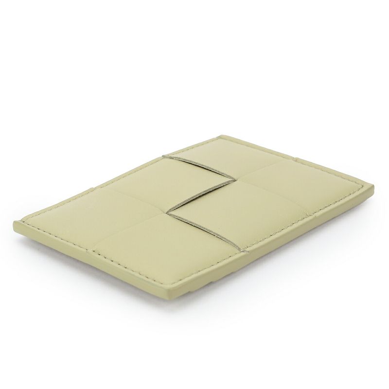 Bottega Veneta Card Case Cles Jit Travertine — view 4