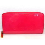 Louis Vuitton Ba2186 Zippy Wallet Vernis Pink Round Zipper Long