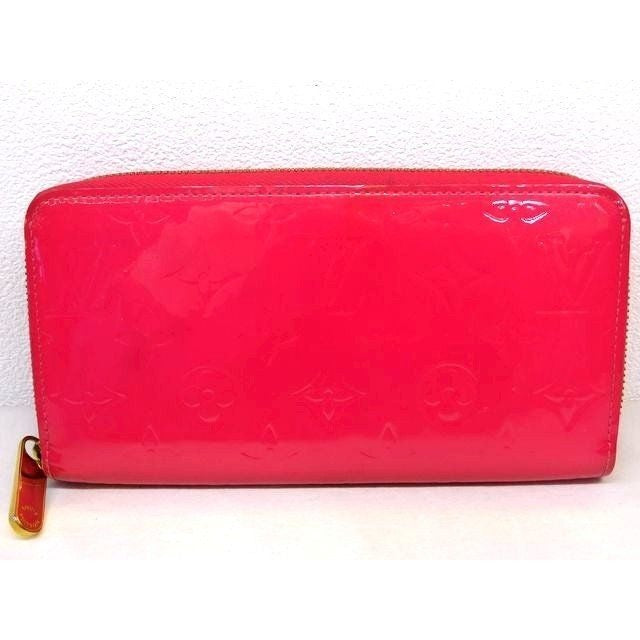 Louis Vuitton Ba2186 Zippy Wallet Vernis Pink Round Zipper Long