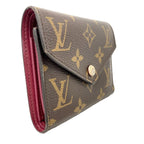 Louis Vuitton Trifold Wallet Monogram Portefeuille Victorine Fuchsia — view 2