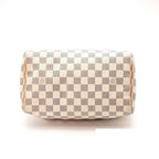Louis Vuitton Azur Speedy 25 Mini Boston Bag Wide White