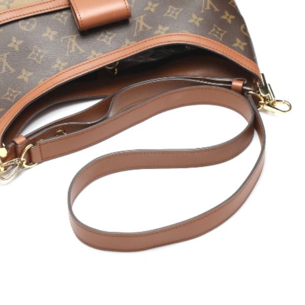 Louis Vuitton Monogram Reverse Shoulder Bag Hobo Dauphine MM — view 8