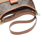 Louis Vuitton Monogram Reverse Shoulder Bag Hobo Dauphine MM — view 8