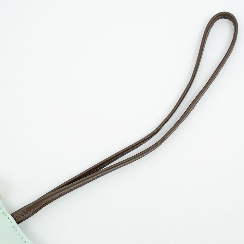 Hermes Buddy Charm Vert Pepper Mint Blue Series Bag — view 7