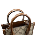 Gucci Shoulder Bag With Interlocking G Mini Tote GG Supreme — view 7