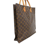 Louis Vuitton Tote Monogram Sac Plat Brown — view 2