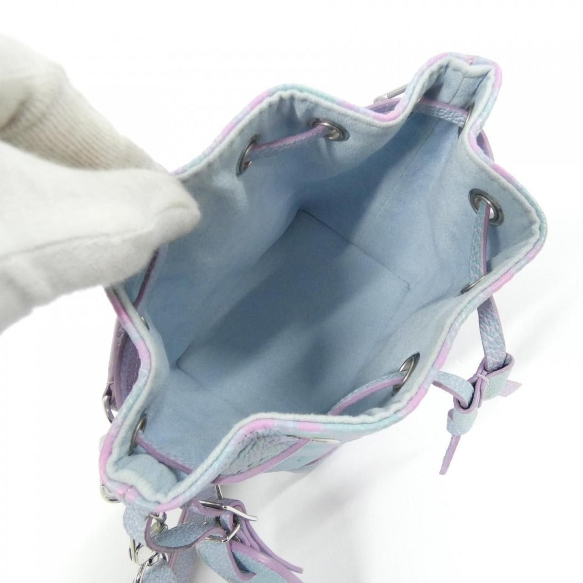 Louis Vuitton Monogram Empreinte Nano Noe Shoulder Bag — view 6