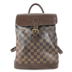 Louis Vuitton Backpack Soho Damier Canvas Ebene Brown