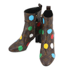 Louis Vuitton Boots LV Yk Silhouette Line Ankle 36 Short