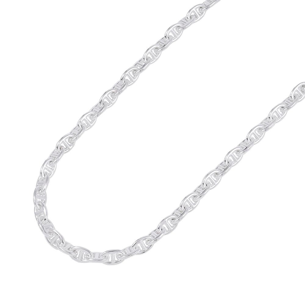 Hermes Necklace Chaine D'ancre PM 43 Links Silver