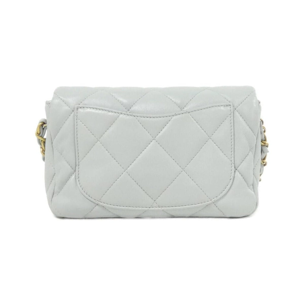 Chanel Shoulder Bag Blue — view 2