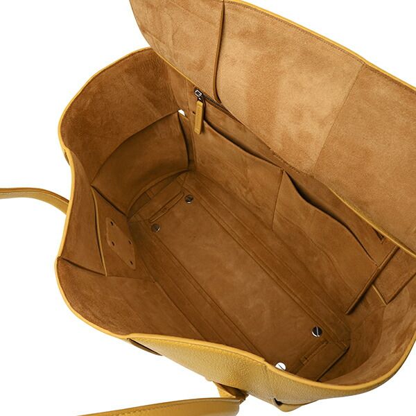 Bottega Veneta Handbag Arco Medium Yellow — view 5