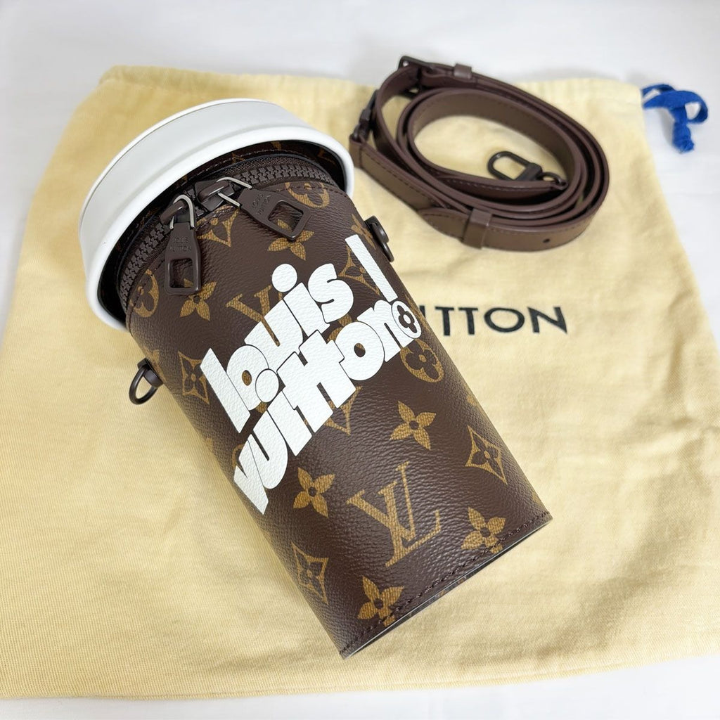 Louis Vuitton Everyday LV Coffee Cup Shoulder Bag Monogram