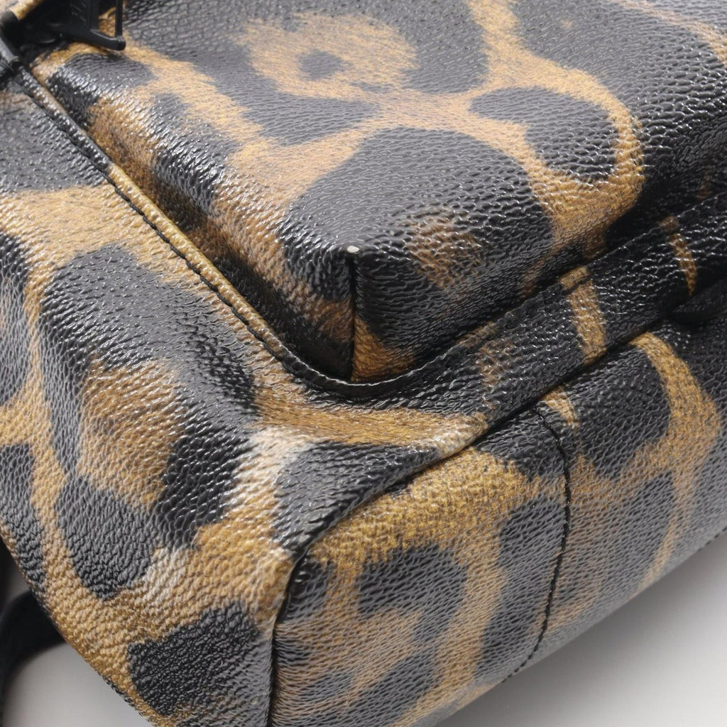 Louis Vuitton Backpack Palm Springs PM Leopard Pattern — view 6